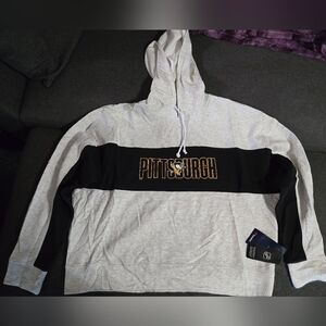 Womens Cropped Fanatics Pittsburgh Penguins Hoodie - NHL - XL - NWT